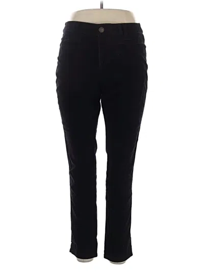 Pre-owned Coldwater Creek Casual Pants In Black
