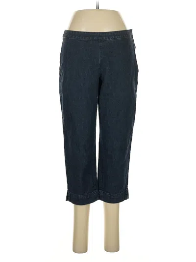 Pre-owned Coldwater Creek Casual Pants In Blue