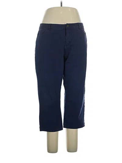 Pre-owned Coldwater Creek Casual Pants In Blue
