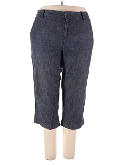 Pre-owned Coldwater Creek Casual Pants In Blue