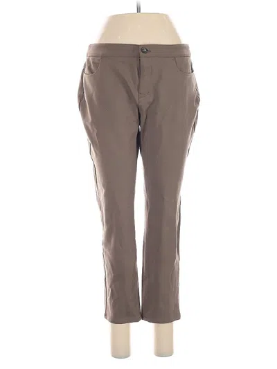 Pre-owned Coldwater Creek Casual Pants In Brown
