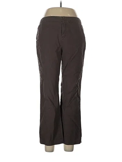 Pre-owned Coldwater Creek Casual Pants In Brown