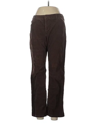 Pre-owned Coldwater Creek Casual Pants In Brown