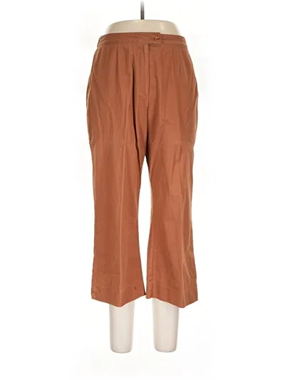Pre-owned Coldwater Creek Casual Pants In Brown