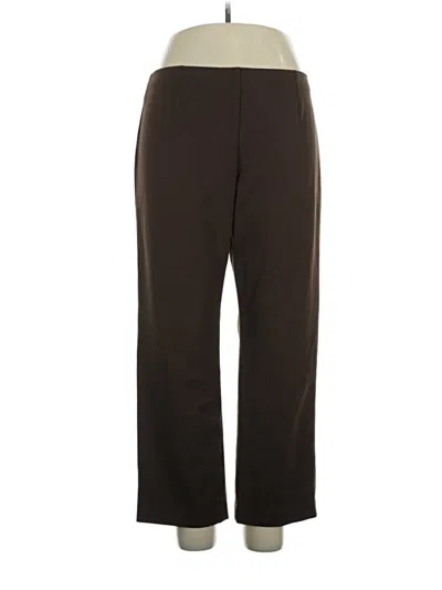 Pre-owned Coldwater Creek Casual Pants In Brown