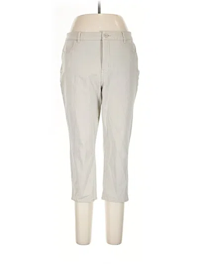 Pre-owned Coldwater Creek Casual Pants In Gray