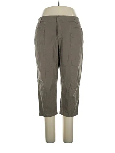 Pre-owned Coldwater Creek Casual Pants In Gray
