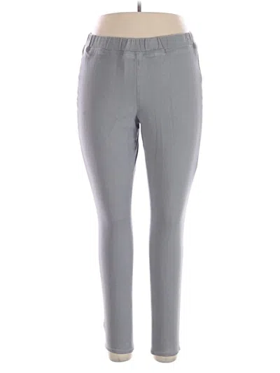 Pre-owned Coldwater Creek Casual Pants In Gray
