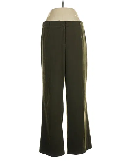 Pre-owned Coldwater Creek Casual Pants In Green