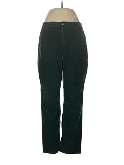 Pre-owned Coldwater Creek Casual Pants In Green