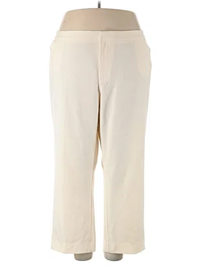 Pre-owned Coldwater Creek Casual Pants In Ivory