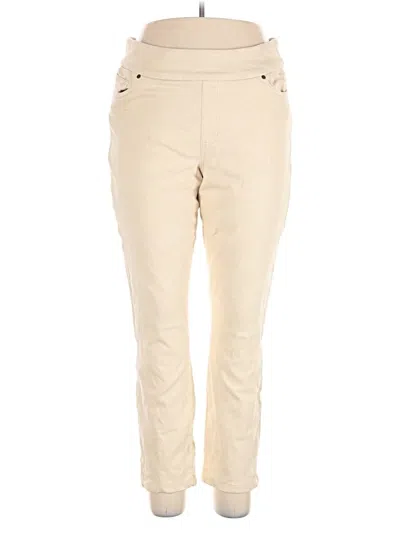 Pre-owned Coldwater Creek Casual Pants In Ivory
