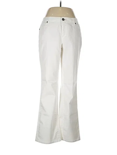 Pre-owned Coldwater Creek Casual Pants In Ivory