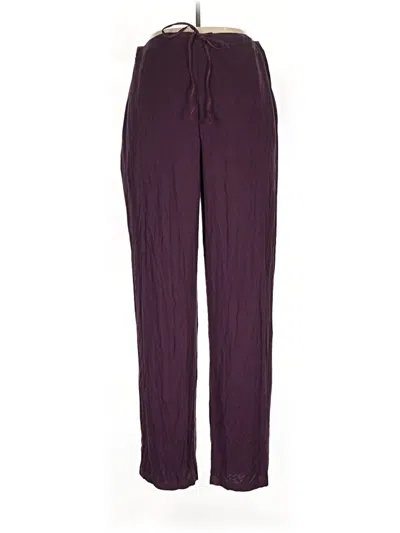 Pre-owned Coldwater Creek Casual Pants In Purple
