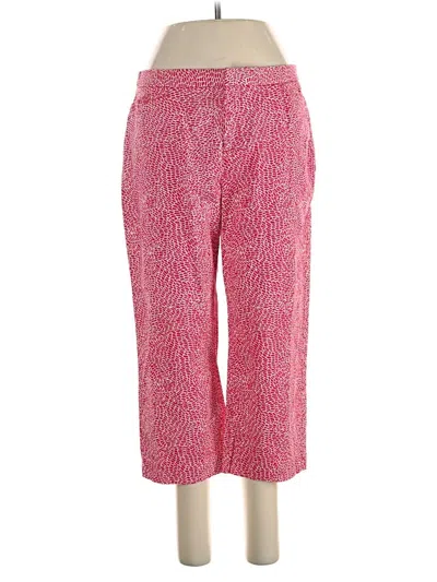 Pre-owned Coldwater Creek Casual Pants In Red