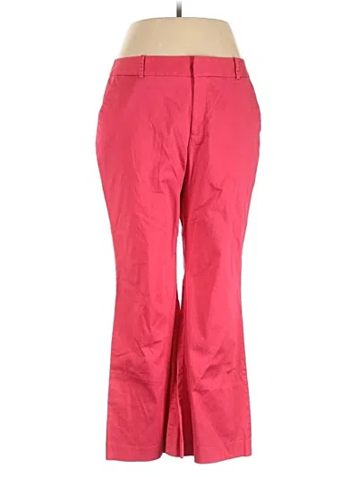 Pre-owned Coldwater Creek Casual Pants In Red