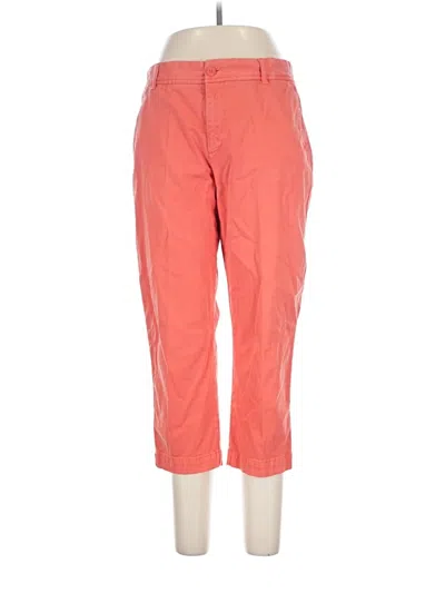 Pre-owned Coldwater Creek Casual Pants In Red