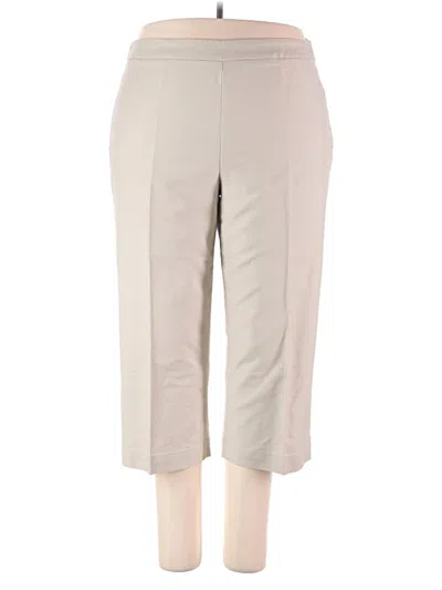 Pre-owned Coldwater Creek Casual Pants In Tan