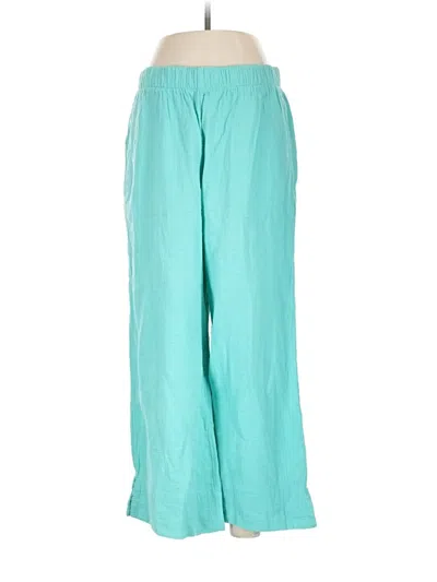 Pre-owned Coldwater Creek Casual Pants In Teal