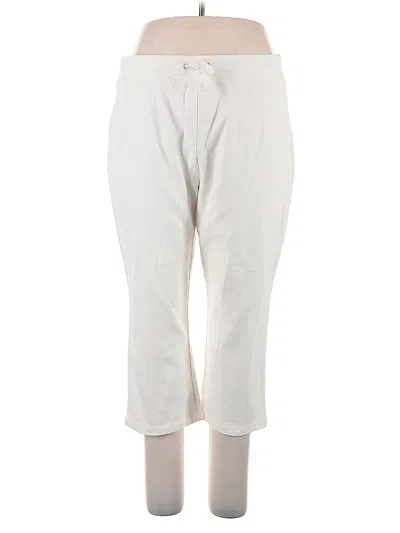 Pre-owned Coldwater Creek Casual Pants In White