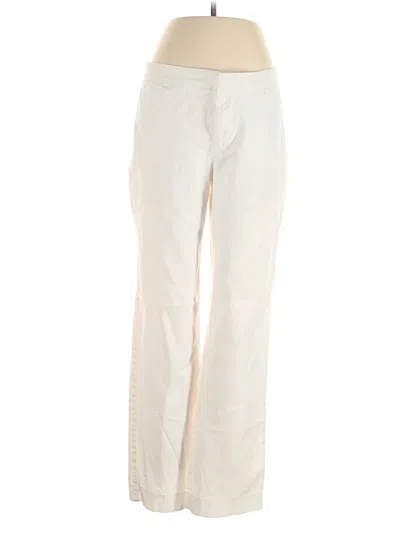 Pre-owned Coldwater Creek Casual Pants In White