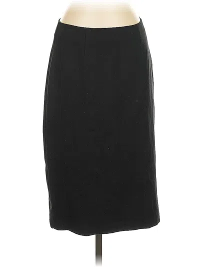 Pre-owned Coldwater Creek Casual Skirt In Black