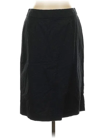 Pre-owned Coldwater Creek Casual Skirt In Black
