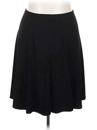 Pre-owned Coldwater Creek Casual Skirt In Black