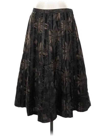 Pre-owned Coldwater Creek Casual Skirt In Black