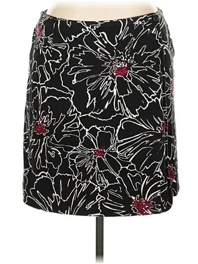 Pre-owned Coldwater Creek Casual Skirt In Black