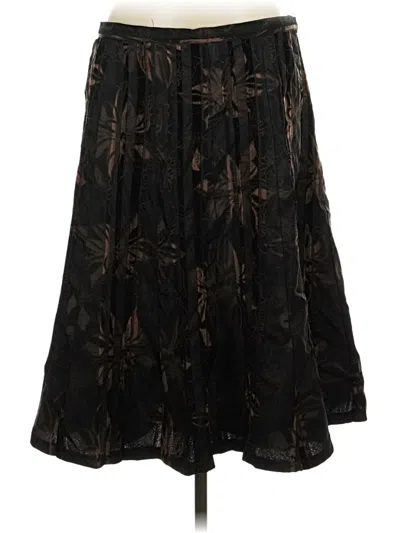 Pre-owned Coldwater Creek Casual Skirt In Black