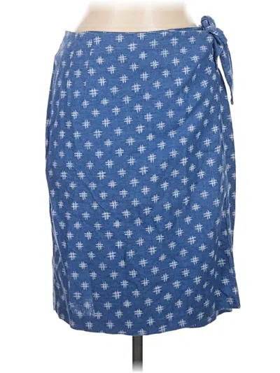 Pre-owned Coldwater Creek Casual Skirt In Blue