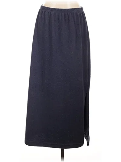 Pre-owned Coldwater Creek Casual Skirt In Blue