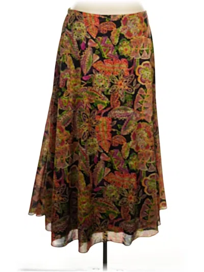 Pre-owned Coldwater Creek Casual Skirt In Brown