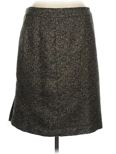 Pre-owned Coldwater Creek Casual Skirt In Gray