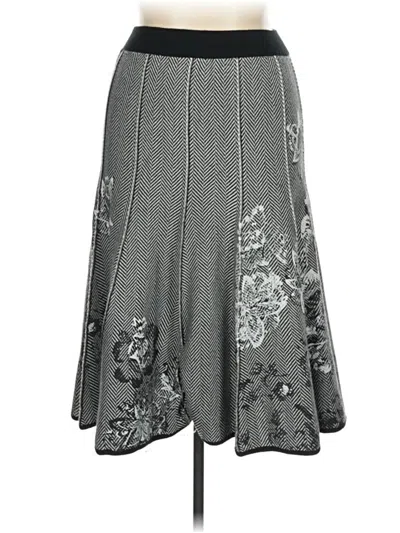 Pre-owned Coldwater Creek Casual Skirt In Gray