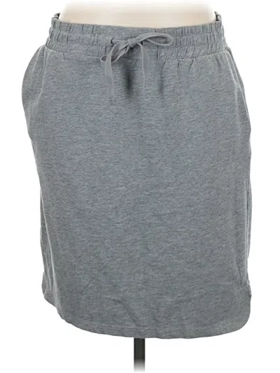 Pre-owned Coldwater Creek Casual Skirt In Gray