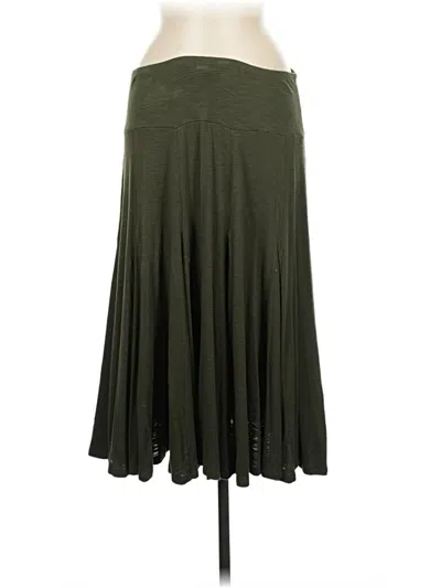 Pre-owned Coldwater Creek Casual Skirt In Green
