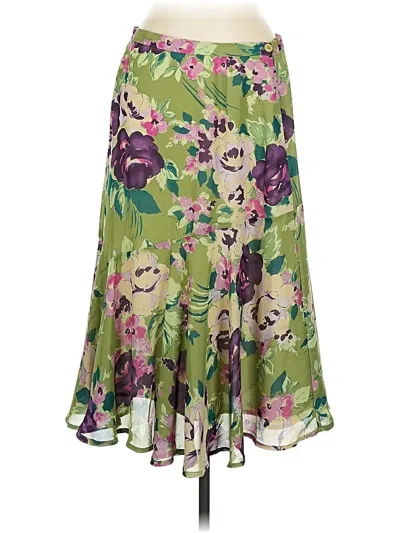 Pre-owned Coldwater Creek Casual Skirt In Green