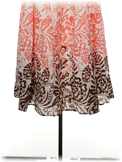 Pre-owned Coldwater Creek Casual Skirt In Orange