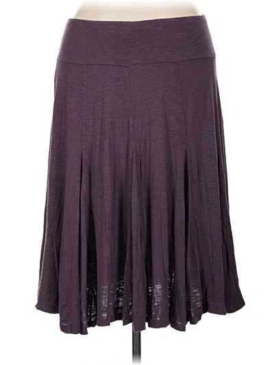 Pre-owned Coldwater Creek Casual Skirt In Purple