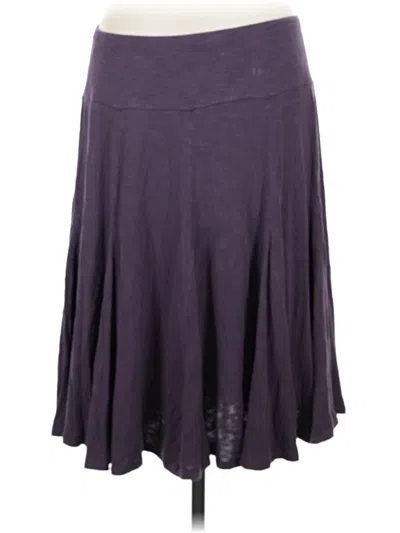 Pre-owned Coldwater Creek Casual Skirt In Purple
