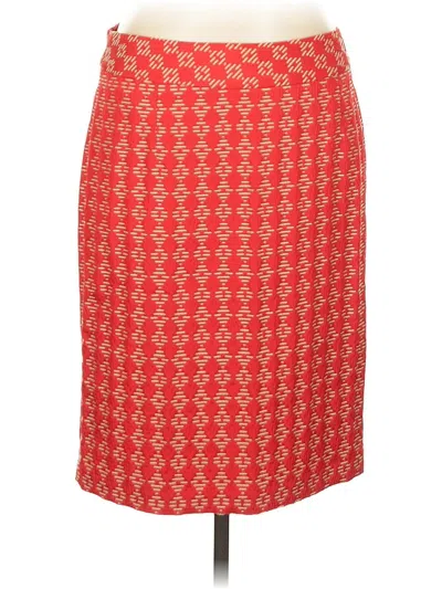 Pre-owned Coldwater Creek Casual Skirt In Red