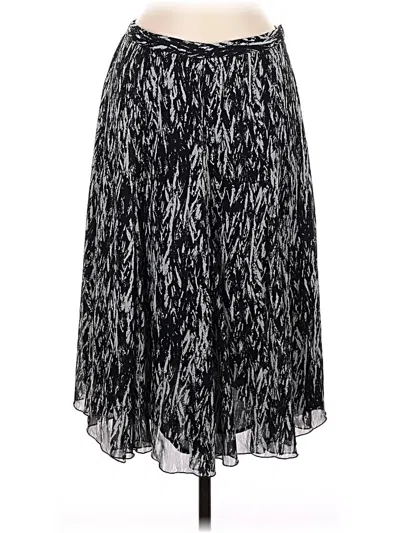 Pre-owned Coldwater Creek Casual Skirt In Silver