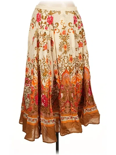Pre-owned Coldwater Creek Casual Skirt In Tan