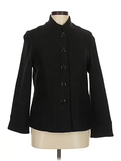 Pre-owned Coldwater Creek Coat In Black