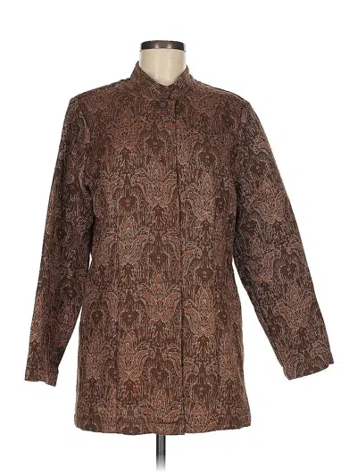 Pre-owned Coldwater Creek Coat In Brown