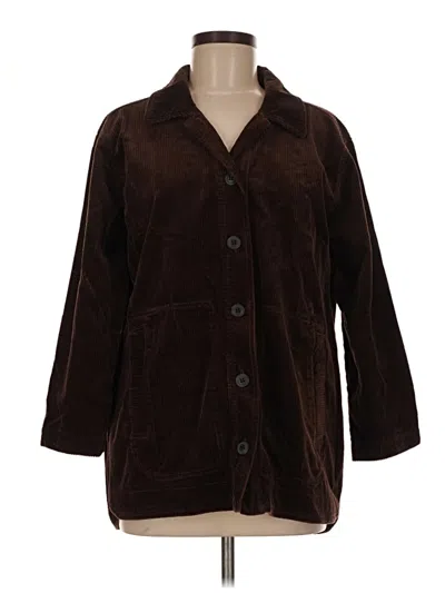 Pre-owned Coldwater Creek Coat In Brown