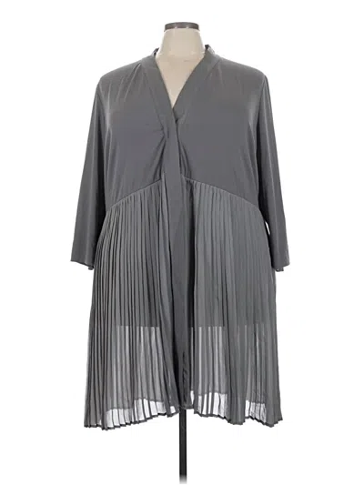 Pre-owned Coldwater Creek Coat In Gray