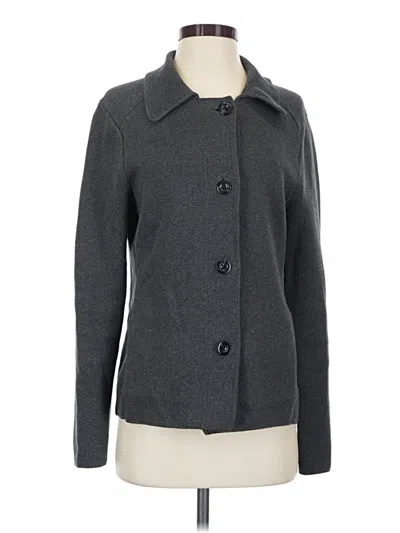 Pre-owned Coldwater Creek Coat In Gray